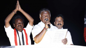 AIADMK O. Panneerselvam and Congress Khushbu election campaign