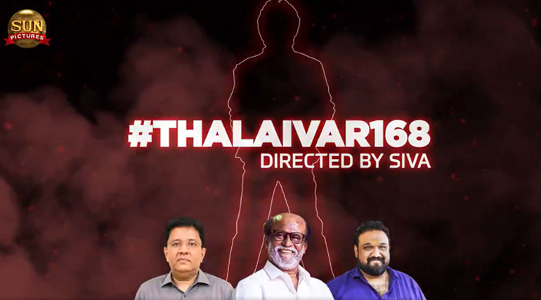 Thalaivar168: Rajinikanth next movie by Director Siva confirmed by Sun Pictures