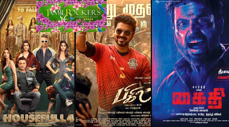 Tamilrockers Leaked Diwali Movies Bigil, Kaithi and Housefull 4 Movie Online