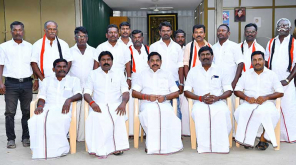 AMMK Party Members Now With Chief Minister Edappadi K Palaniswami