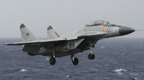 Indian MiG-29K Fighter Plane Crashed Near Goa