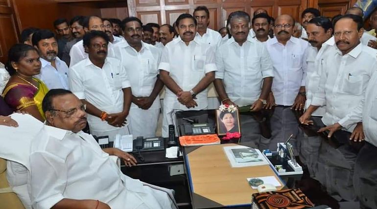 Assembly Election 2019: Vikravandi and Nanguneri ADMK candidates were honored