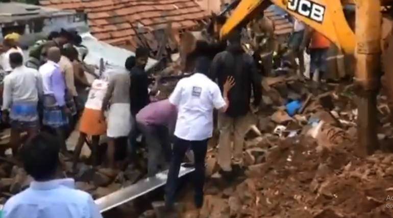 Tamil Nadu Rains 15 People Died of Wall Collapse In Nadoor Kannappan Layout, Coimbatore