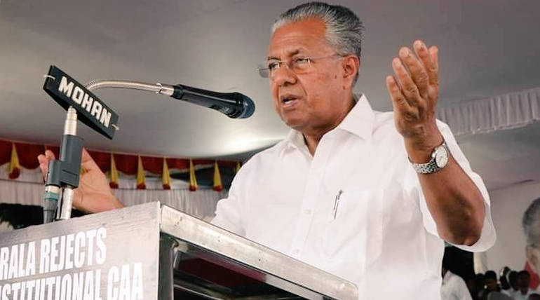 Pinarayi Vijayan Passes Resolution Against the Citizenship Amendment Bill