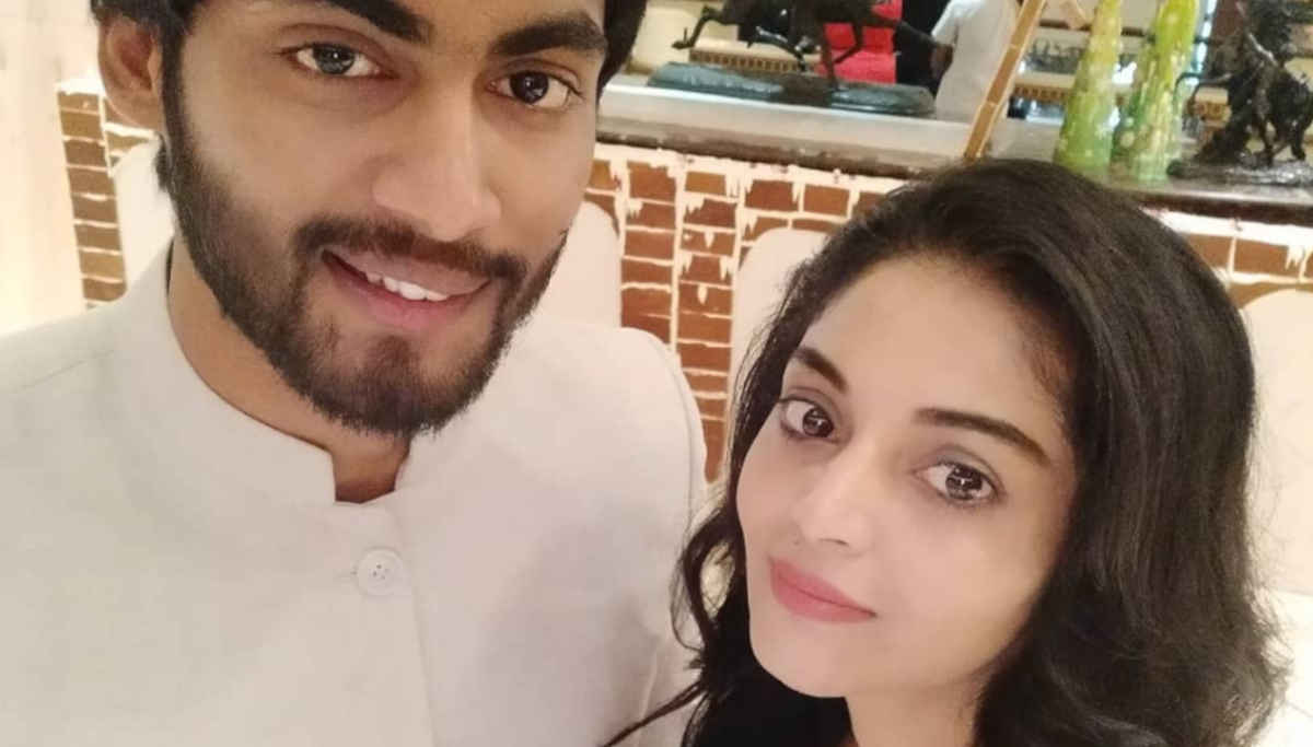 Tharshan and Sanam Shetty