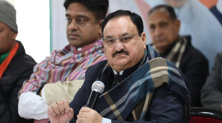 JP Nadda Becomes the National President of BJP