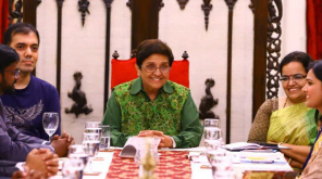 Kiran Bedi Become the Center Piece of Trolls After Sharing a Fake Video of Sun Chanting Om