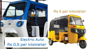 Electric Auto Rickshaw and Petrol Auto Operating Cost in 2023
