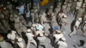 Police Lathi Charge in Chennai CAA Protest