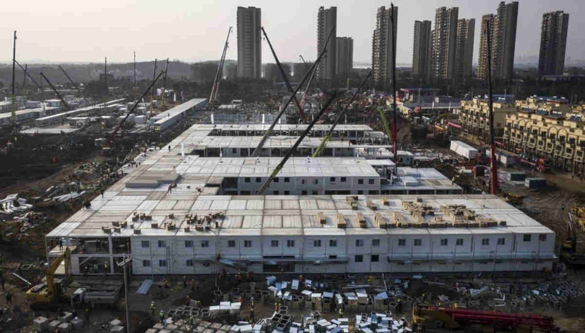 Huoshenshan Hospital / Image Courtesy- Twitter/greaterheights_