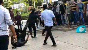 SRM University Students Fighting with Knives and Guns in the Campus