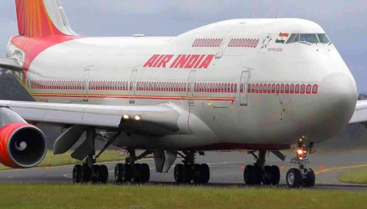 Air India Boeing 747 Jumbo Jet / Representation