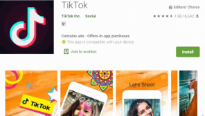 Tik Tok App in App Store