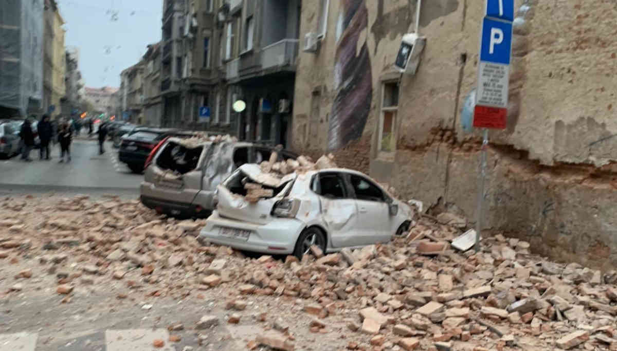 Earthquake in Croatia