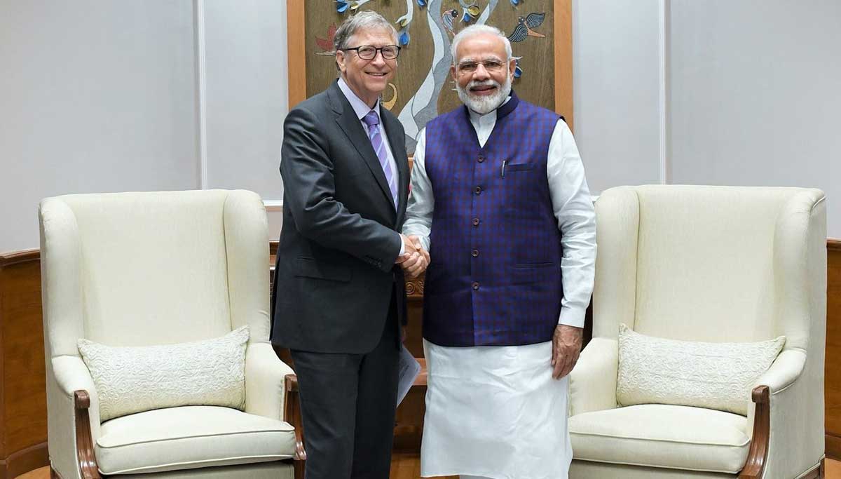 Bill Gates praises Prime Minister Modi