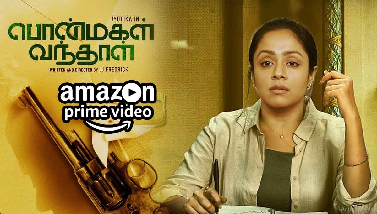 Watch Ponmagal Vandhal Full Movie Online in Amazon Prime from May 29