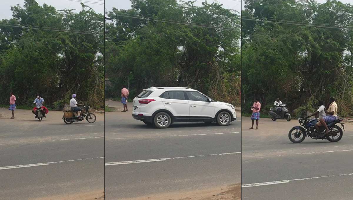 Tamil Nadu Under Intense Lockdown But Public Still Roaming. Photo: Namakkal