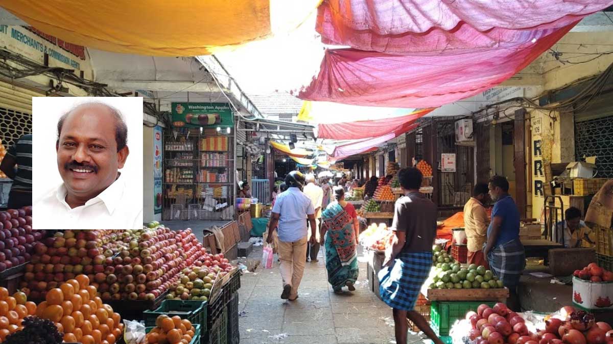 Koyambedu market will be open soon, rejioces Vikramaraja