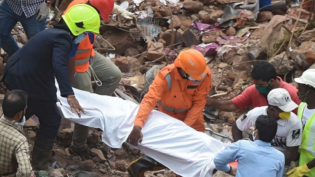 Maharashtra Building Collapse: Death Toll Raised to 16 and 19 Missing
