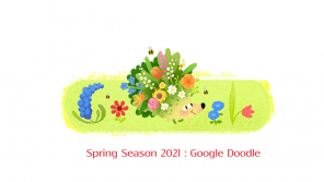 Google Doodle celebrates Spring