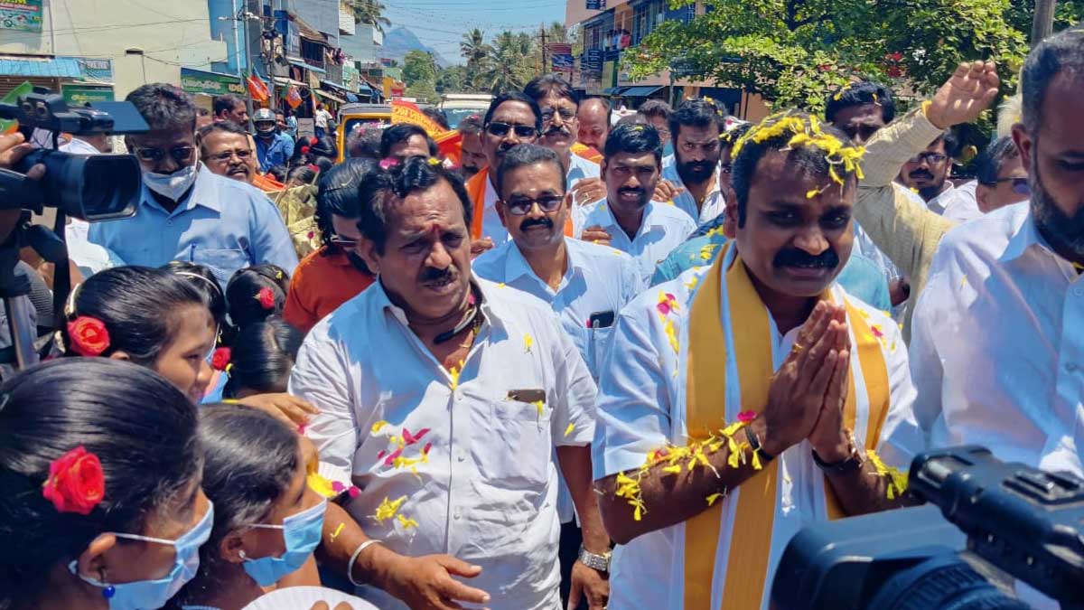 BJP Tamil Nadu State Predident L Murugan