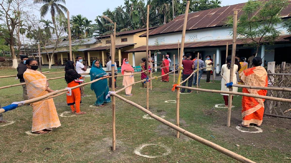 Polling Station in West Bengal