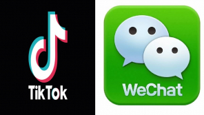 Tiktok and Wechat Logo