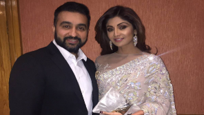 Shilpa Shetty with her husband Raj Kundra