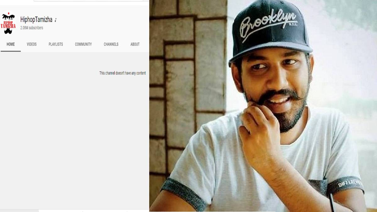 Hiphop Tamizha YouTube Channel 