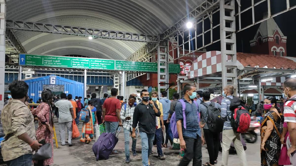 Chennai Central Railway Station