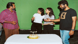 Samantha With Vijay Sethupathi, Nayanthara and Vignesh Shivan