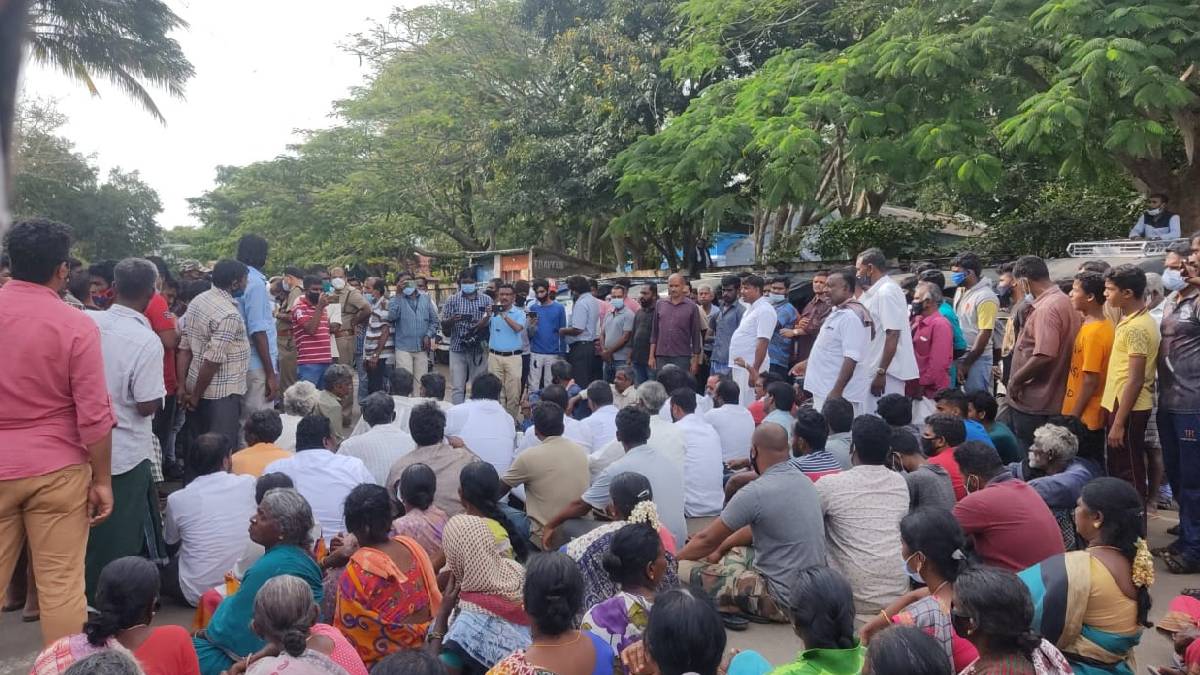 Protest In Masinagudi