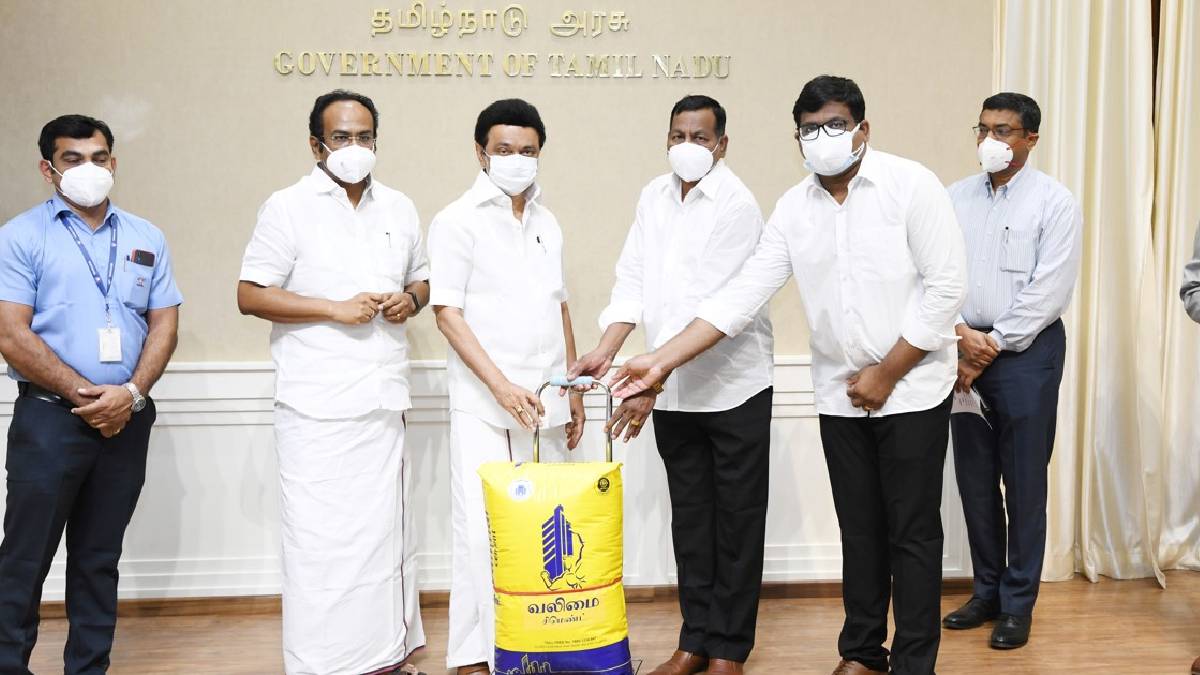 Tamil Nadu CM Stalin Introduced Valimai Cement