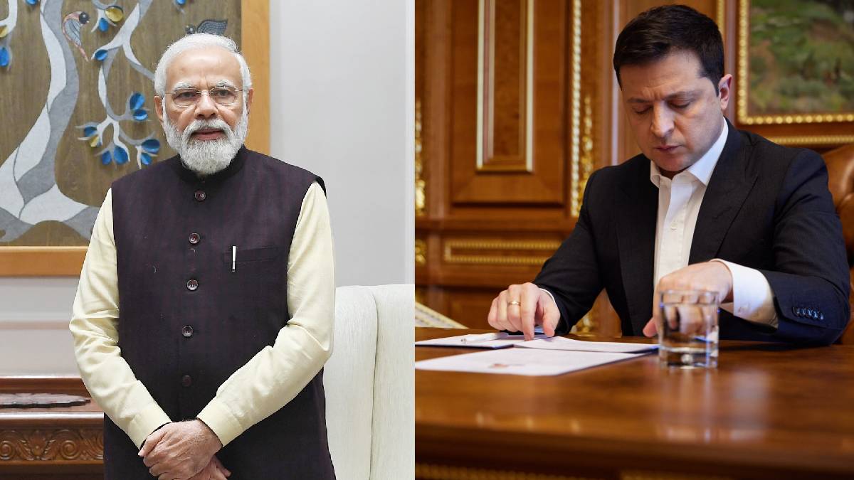 PM Modi And President Zelenskyy 