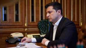 President Volodymyr Zelensky