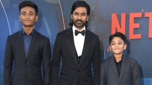 Actor Dhanush With His Friends