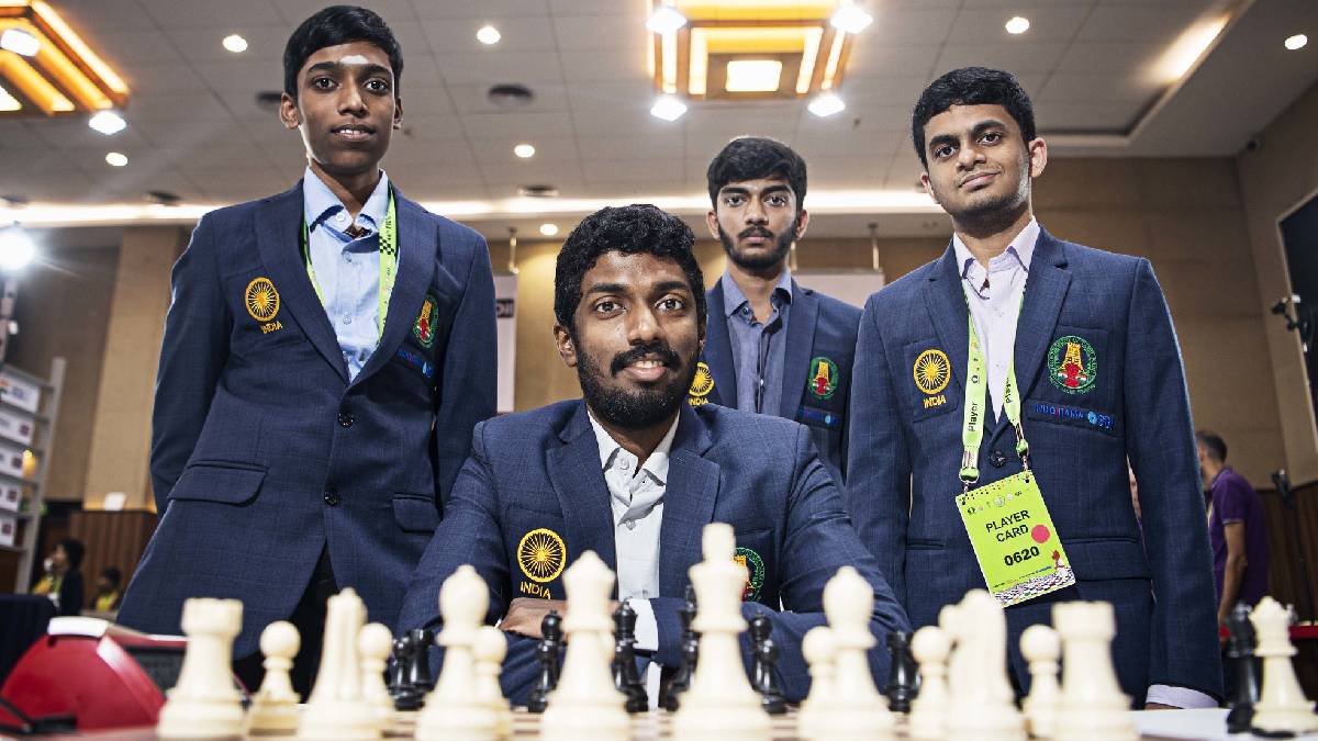  Chess Olympiad 2022 Indian B Team