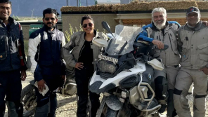 Manju Warrier Joins Ajith Kumar For Bike Trip In Ladakh