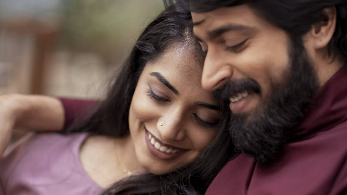 Actor Harish Kalyan And His Fiance Narmada Udaykumar