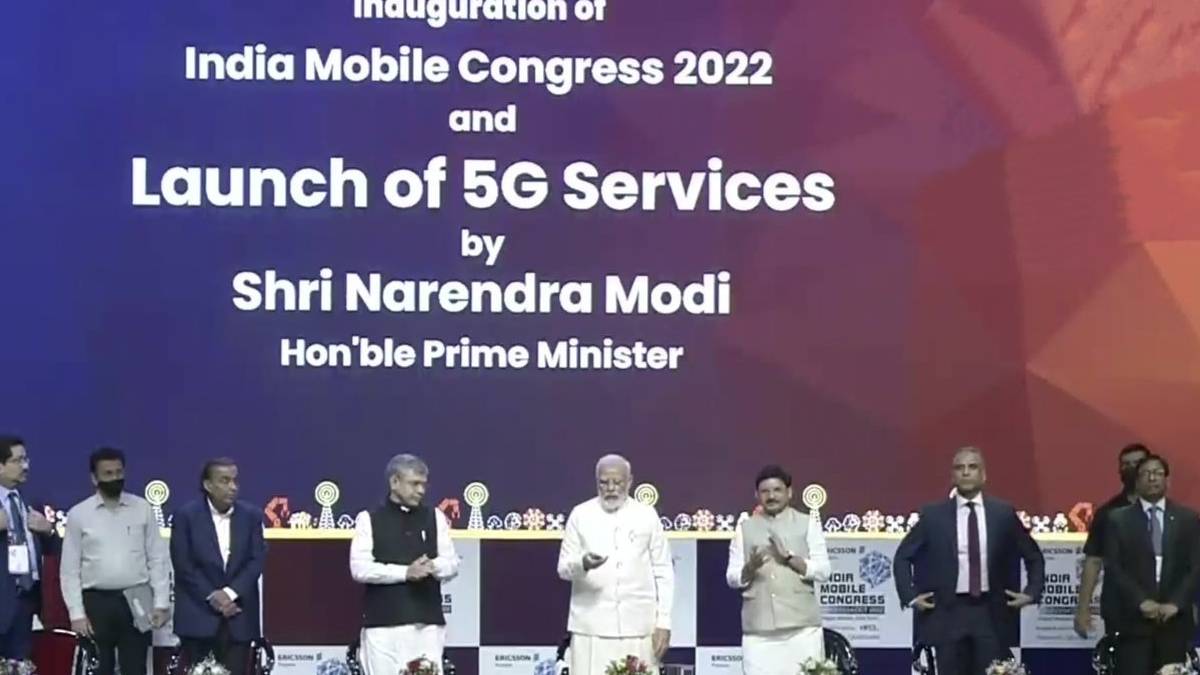 PM Modi Launches 5G Services