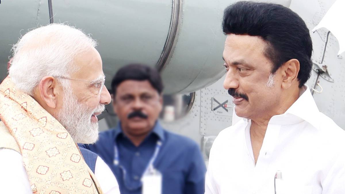 PM Modi And CM Stalin