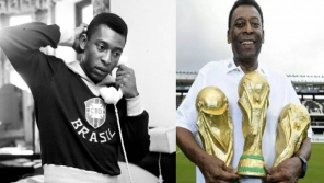 Brazilian soccer legend Pele