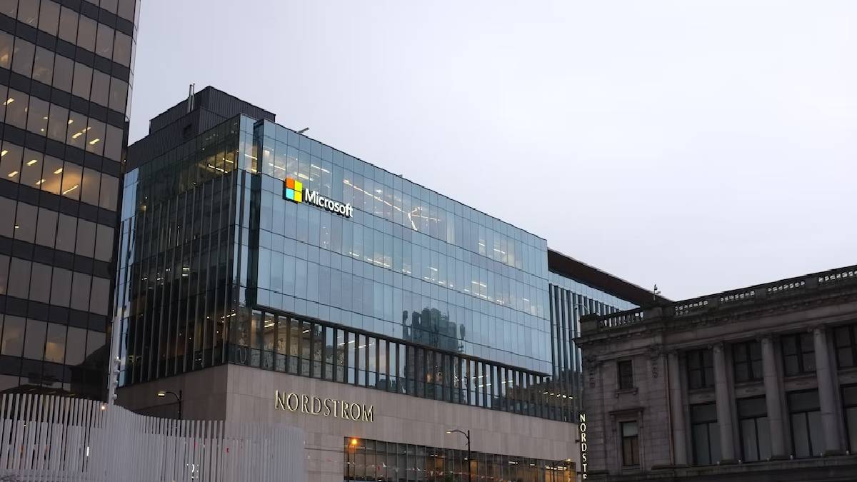 Microsoft building in Vancouver, Canada