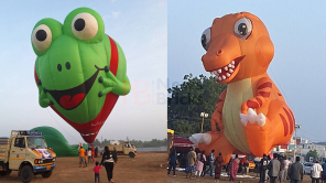 Shape Balloons At Pollachi Balloon Festival 2024