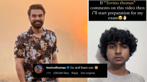 Tovino Thomas Joins Instagram Trend