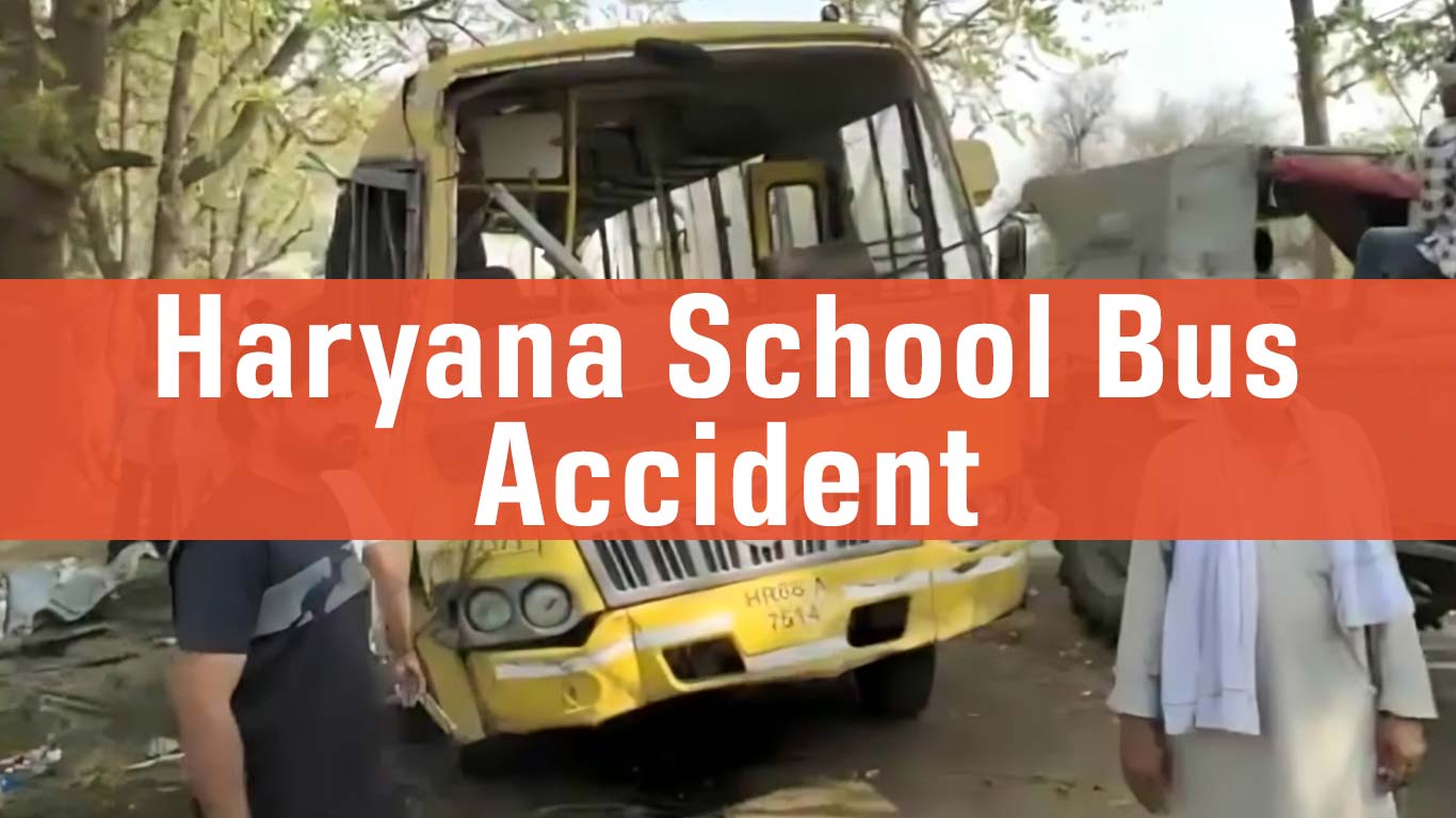 Haryana School Bus Accident