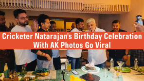 Cricketer Natarajan Birthday Photos