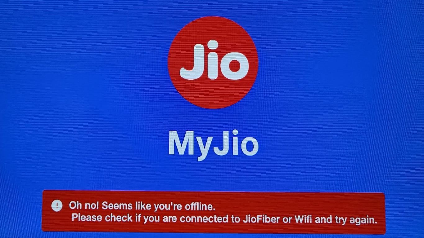 Jio Network Issue